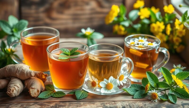 herbal teas for nausea relief