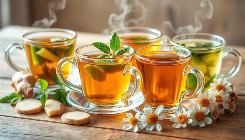 herbal teas for nausea remedies